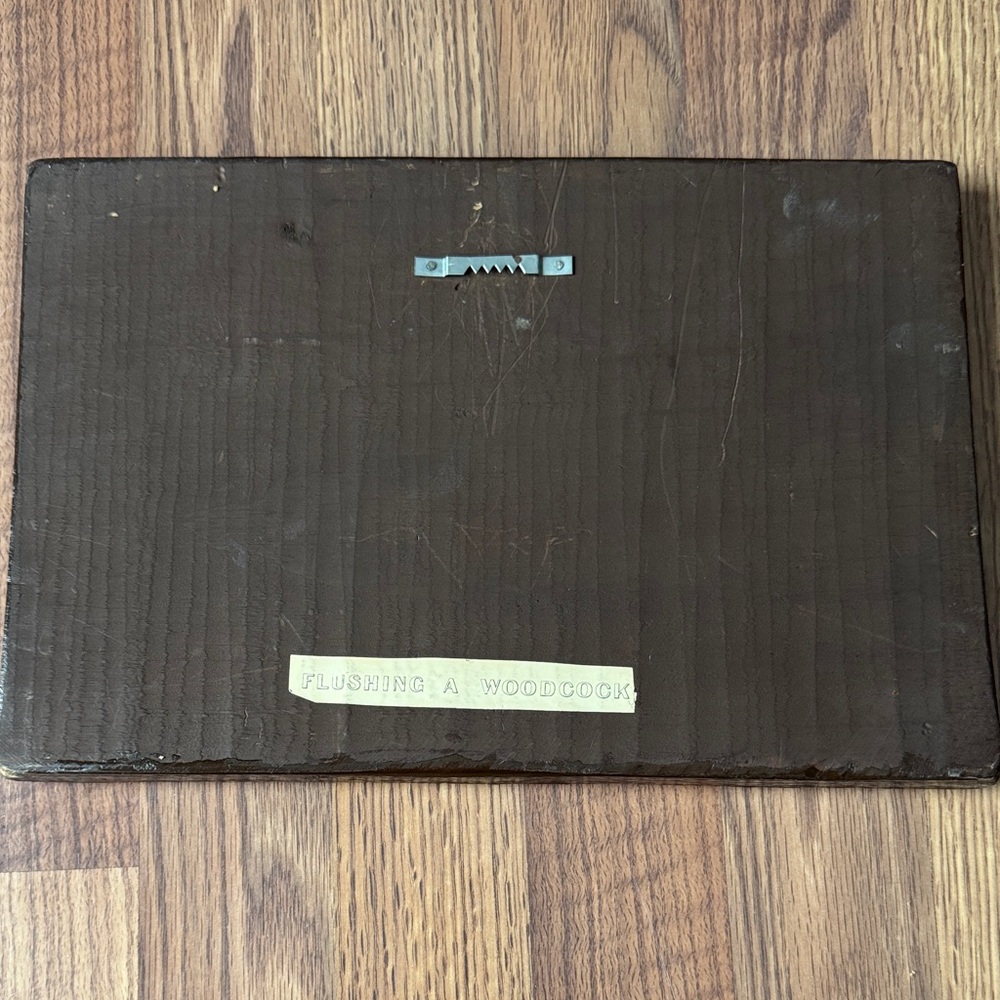 Vintage decoupage Currier & Ived Flushing A Woodcock - Picture 2 of 4